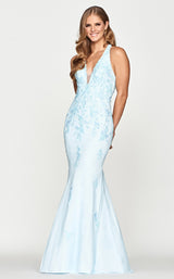 Faviana S10635 Dress Light-Blue