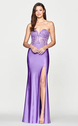 1 of 2 Faviana S10647 Dress Lilac