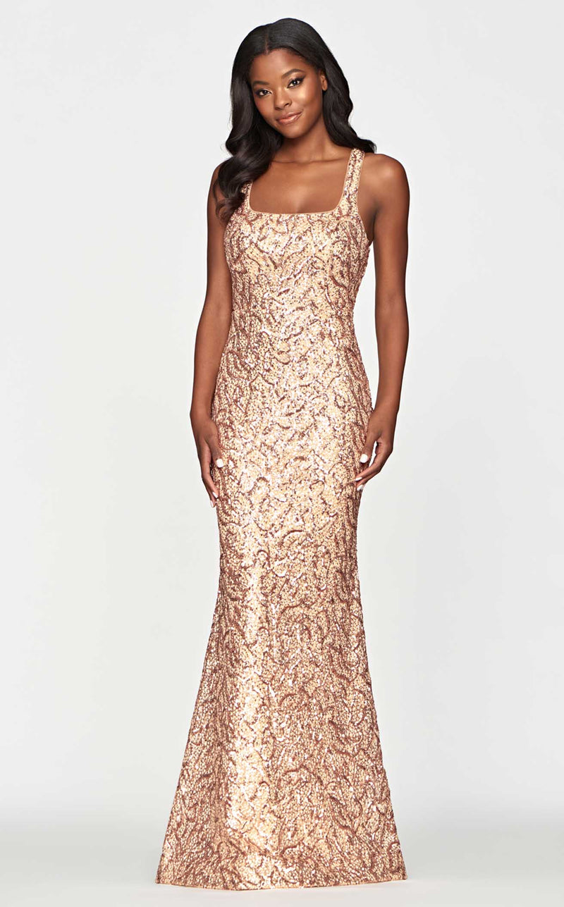 Faviana S10651 Dress Rose-Gold