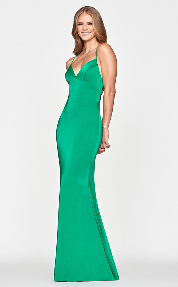Faviana S10661 Dress Emerald