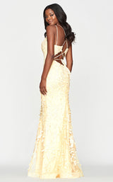 3 of 4 Faviana S10662 Dress Buttercream