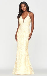 1 of 4 Faviana S10662 Dress Buttercream
