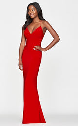 1 of 2 Faviana S10684 Dress Red