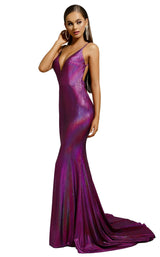 2 of 6 Portia and Scarlett S115 Dress Purple