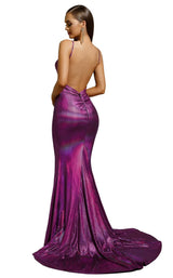 3 of 6 Portia and Scarlett S115 Dress Purple
