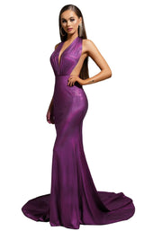 4 of 10 Portia and Scarlett S118 Dress Purple