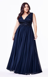 4 of 5 Cinderella Divine S7201 Dress Navy