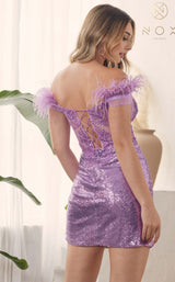 21 of 33 Nox Anabel S782 Dress Lilac