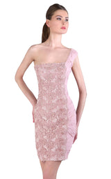 1 of 2 Revive by Tony Ward Sage Dress Light-Pink