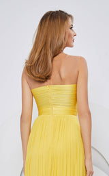 8 of 8 Cristallini SKA1151 Dress Yellow