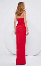 2 of 3 Cristallini SKA1153 Dress Dark-Red