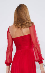 5 of 5 Cristallini SKA1155 Dress Dark-Red