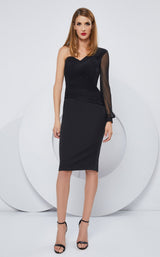 1 of 3 Cristallini SKA1157 Dress Black