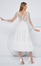 5 of 7 Cristallini SKA1160 Dress Ivory