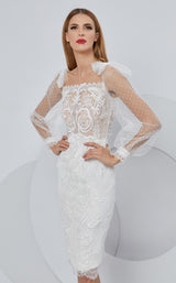 4 of 6 Cristallini SKA1161 Dress Ivory