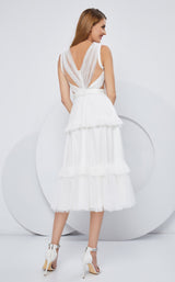 3 of 5 Cristallini SKA1163 Dress Ivory