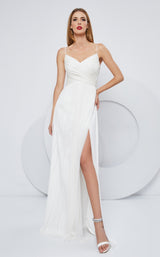 1 of 5 Cristallini SKA1168 Dress Ivory