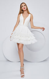 2 of 7 Cristallini SKA1175 Dress Ivory