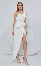 2 of 6 Cristallini SKA1185 Dress Ivory