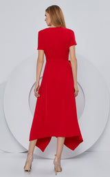 2 of 4 Cristallini SKA1186 Dress Dark-Red