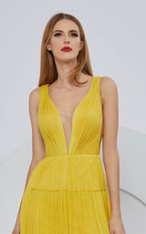 4 of 5 Cristallini SKA1187 Dress Yellow