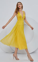 2 of 5 Cristallini SKA1187 Dress Yellow