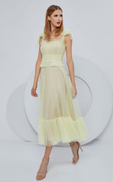 1 of 5 Cristallini SKA1188 Dress Yellow