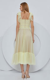 3 of 5 Cristallini SKA1188 Dress Yellow