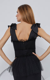 5 of 5 Cristallini SKA1192 Dress Black