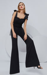 2 of 5 Cristallini SKA1193 Jumpsuit Black