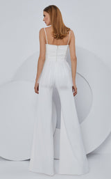 3 of 5 Cristallini SKA1194 Jumpsuit Ivory