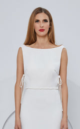 5 of 5 Cristallini SKA1196 Dress Ivory