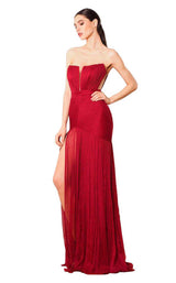 6 of 16 Cristallini SKA441 Dark Red