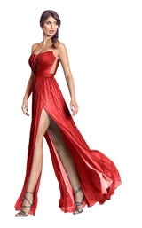 6 of 12 Cristallini SKA443 Dark Red