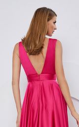 5 of 5 Cristallini SKA74 Dress Fuchsia