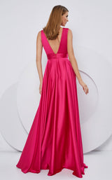 3 of 5 Cristallini SKA74 Dress Fuchsia