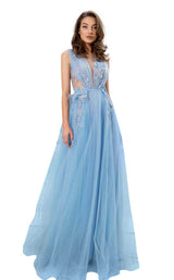 1 of 12 Cristallini SKA860 Light Blue