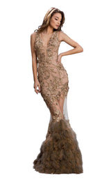 2 of 10 Cristallini SKA875 Gold