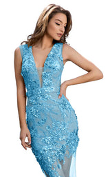 6 of 10 Cristallini SKA875 Light Blue