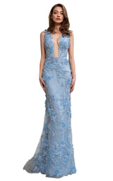 1 of 10 Cristallini SKA879 Light Blue