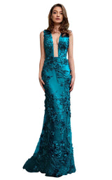 3 of 10 Cristallini SKA879 Teal