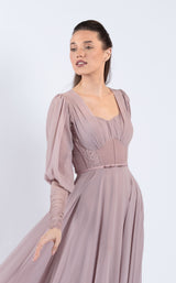 8 of 11 Zeena Zaki SS2102 Dress Light-Lavender