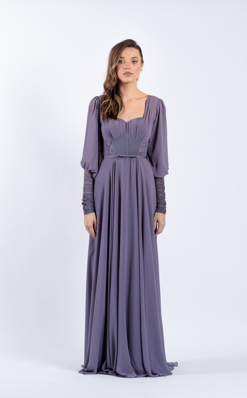 Zeena Zaki SS2102 Dress Purple