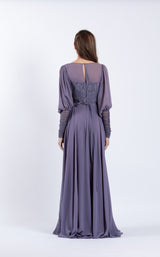 5 of 11 Zeena Zaki SS2102 Dress Purple