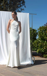 2 of 2 Edward Arsouni Couture SS598 Dress Ecru-Gold