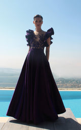 2 of 2 Edward Arsouni Couture SS605 Dress Mauve