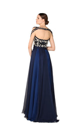 2 of 4 Revive by Tony Ward Stephanie Dress Blue-Multi
