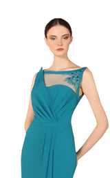 3 of 4 Revive by Tony Ward Suzie Dress Teal