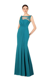 1 of 4 Revive by Tony Ward Suzie Dress Teal