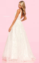 2 of 2 Sherri Hill 54177 Ivory